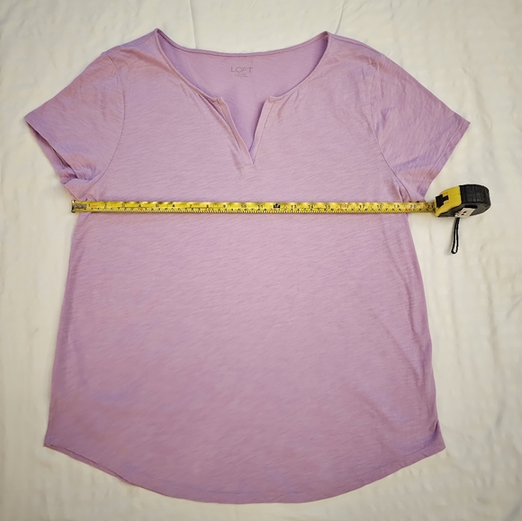 Loft women's large V accent T-shirt - Picture 3 of 8